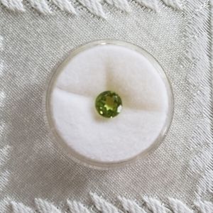 Peridot parcel of 3 gemstones.